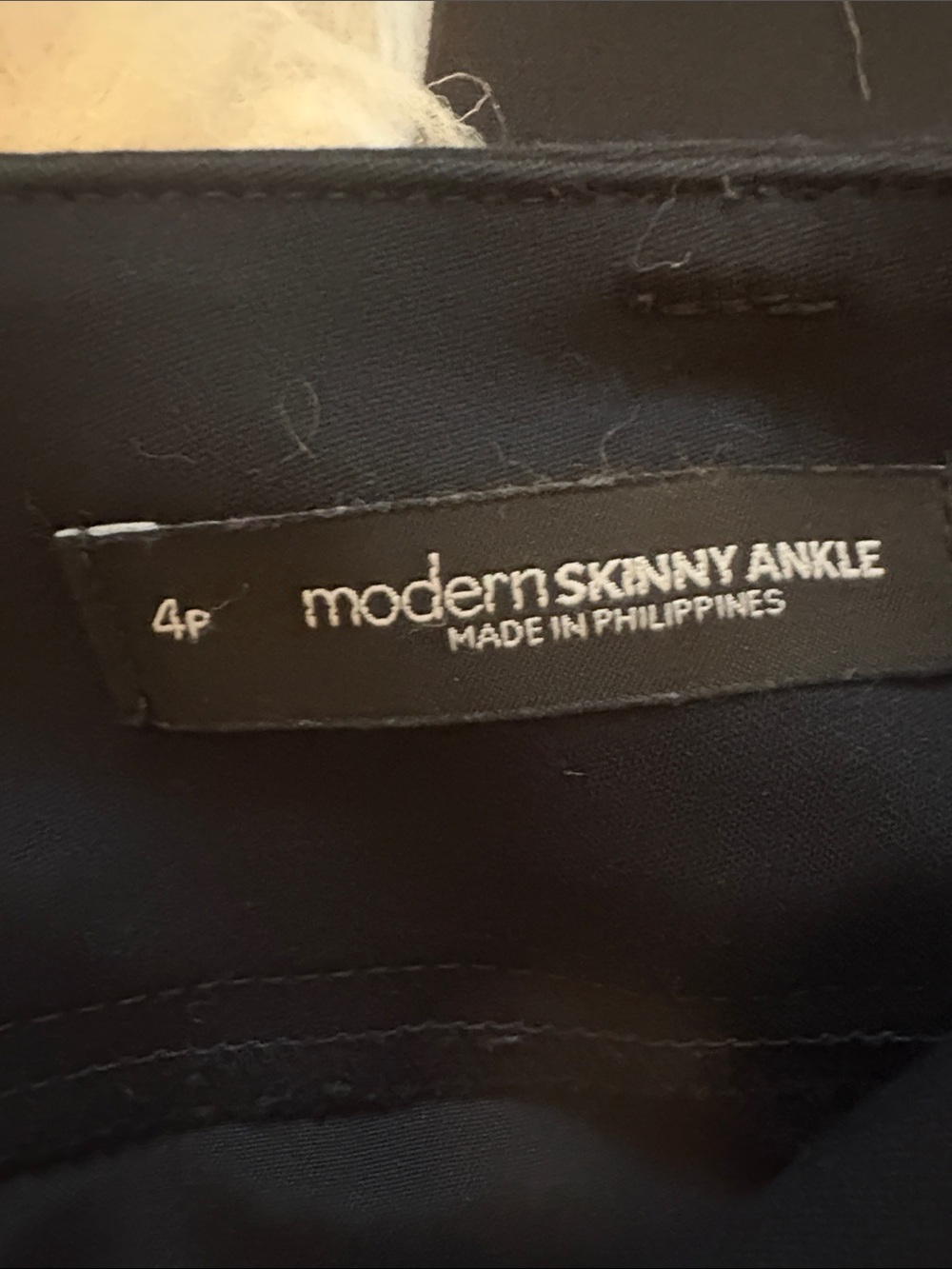 LOFT Black Slim Tailored Pants - Picture 3 of 11